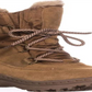 Botas Bare Traps Aero Leather Femininas Biqueira Redonda Cano Baixo para Clima Frio, Pretas, Tamanho 5,5 M