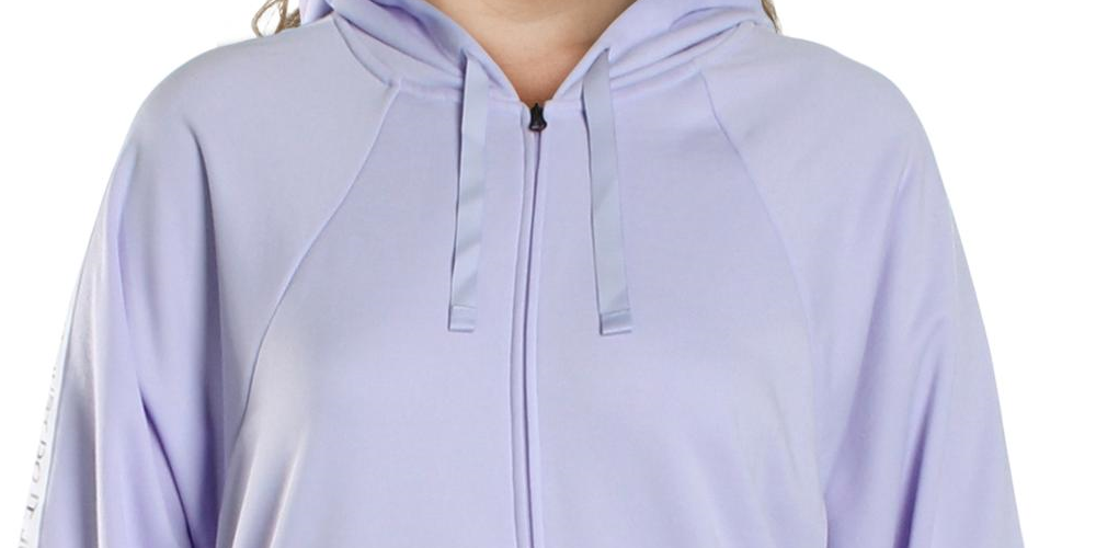 Moletom Nike Get Fit Fitness com capuz, roxo, tamanho extragrande