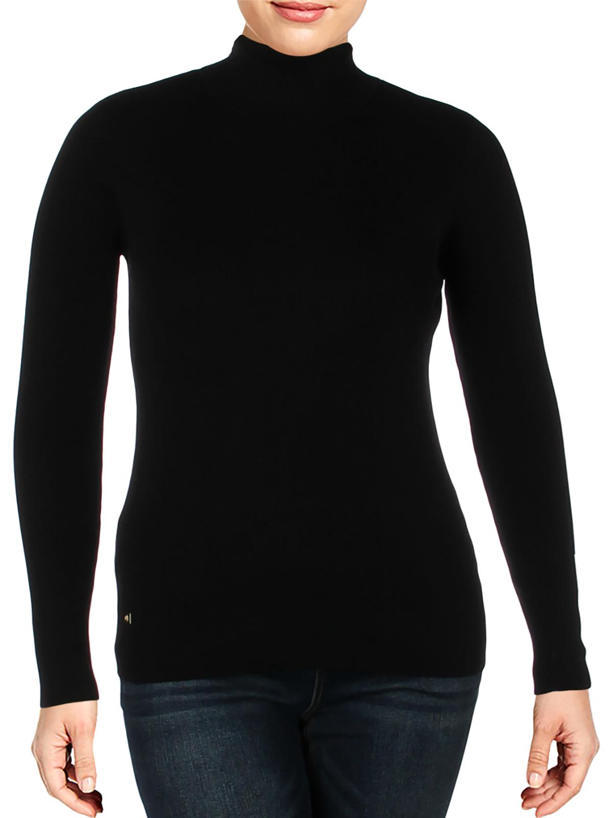 Suéter Ralph Lauren Feminino Gola Alta Preto Tamanho Grande