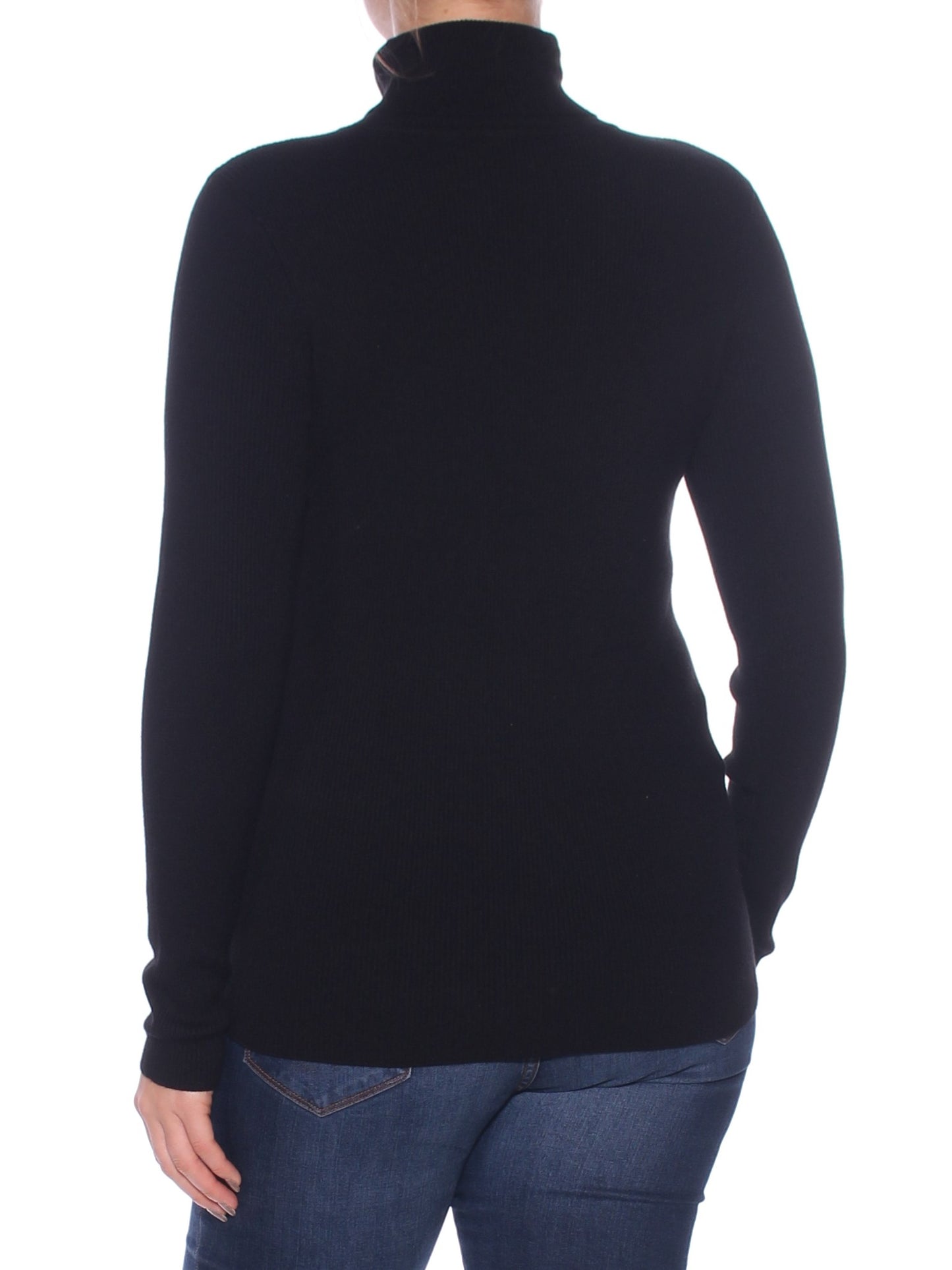 Suéter Ralph Lauren Feminino Gola Alta Preto Tamanho Grande