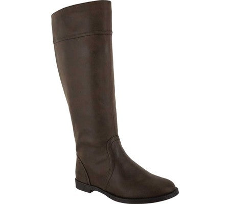 Bota feminina Bella Vita Rebecca II de cano alto, marrom, tamanho 6 M