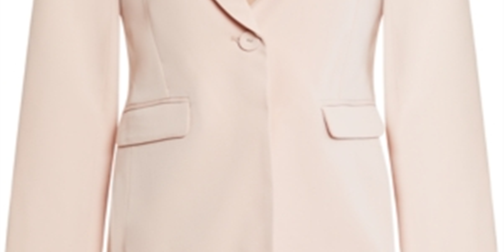 BCBGMaxazria Terno Feminino Separado Blazer Empresarial Rosa Tamanho M