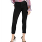 INC International Concepts Controle de Barriga Feminino com Calça Jeans Skinny no Tornozelo Preta Tamanho 0