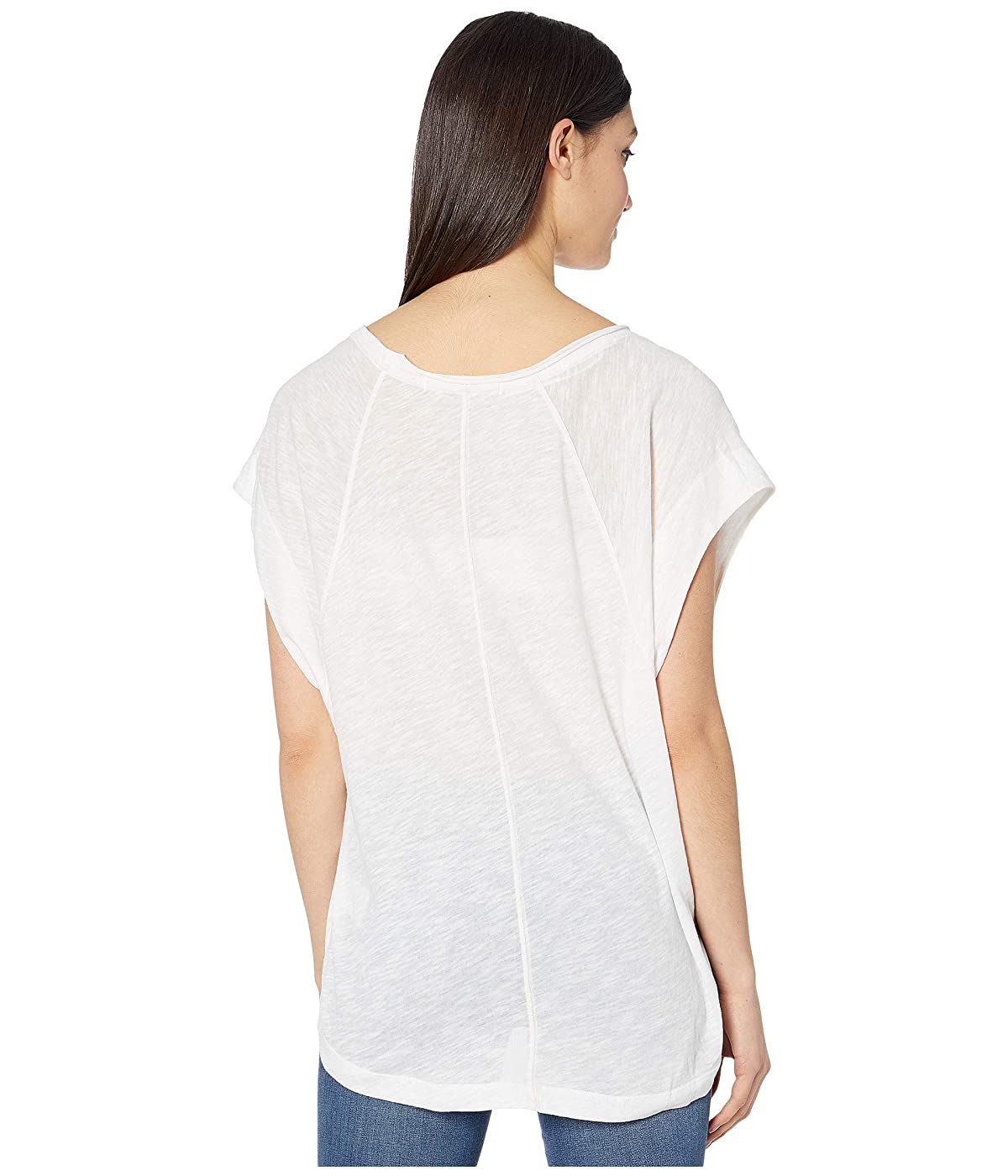Camiseta Halo Free People Branca Tamanho Médio