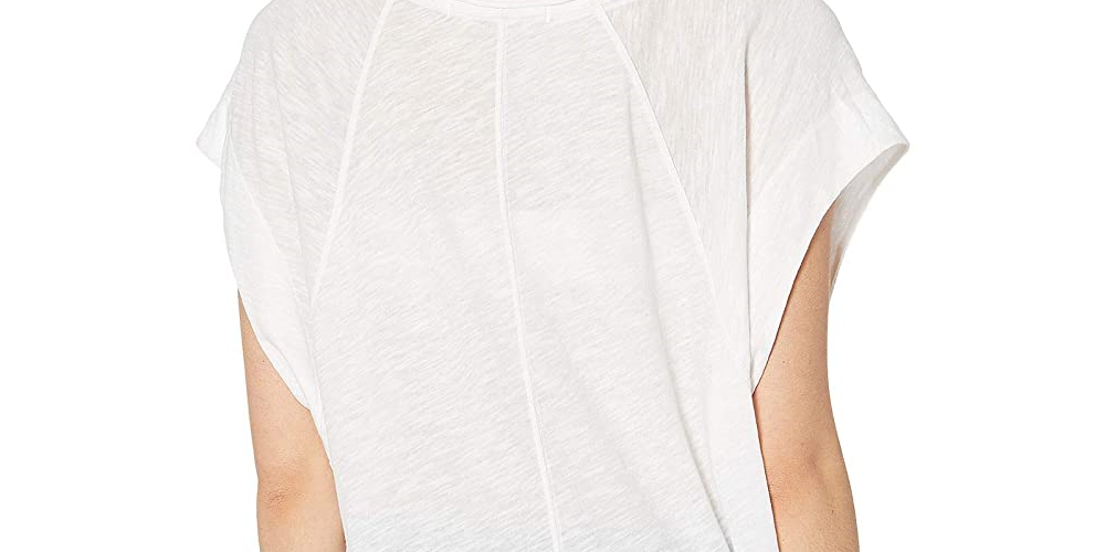 Camiseta Halo Free People Branca Tamanho Médio