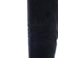 Botas femininas American Rag Adarra Faux Suede acima do joelho, pretas, 5 médias