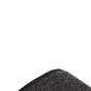 Chinelo masculino Gold Toe com abertura frontal e espuma viscoelástica, tamanho pequeno, preto