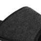 Chinelo masculino Gold Toe com abertura frontal e espuma viscoelástica, tamanho pequeno, preto