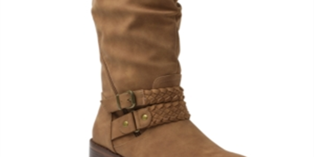 Botas de montaria altas Xoxo Mackinley, calçados femininos, marrom, tamanho 6