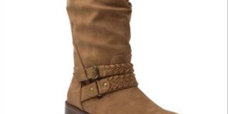 Botas de montaria altas Xoxo Mackinley, calçados femininos, marrom, tamanho 6