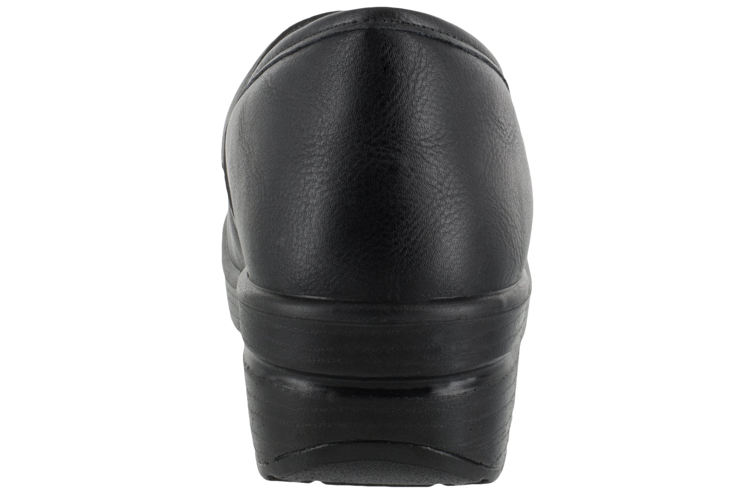 Sapato de trabalho antiderrapante Easy Street feminino, preto, tamanho 7 M