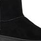 Botas de neve femininas Journee Collection com detalhes em pele e plataforma Stelly, bico redondo, zíper, tamanho 7 M