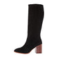 Botas de impacto femininas Steve Madden, pretas, tamanho 6,5 M
