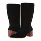Botas de impacto femininas Steve Madden, pretas, tamanho 6,5 M