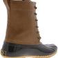 Botas de chuva Sporto Ariel de couro sintético até o tornozelo, tamanho 8,5 M, femininas