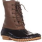 Botas de chuva Sporto Ariel de couro sintético até o tornozelo, tamanho 8,5 M, femininas