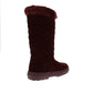 Botas femininas Nickyy para clima frio, estilo &amp; co, vermelhas, tamanho 5 M