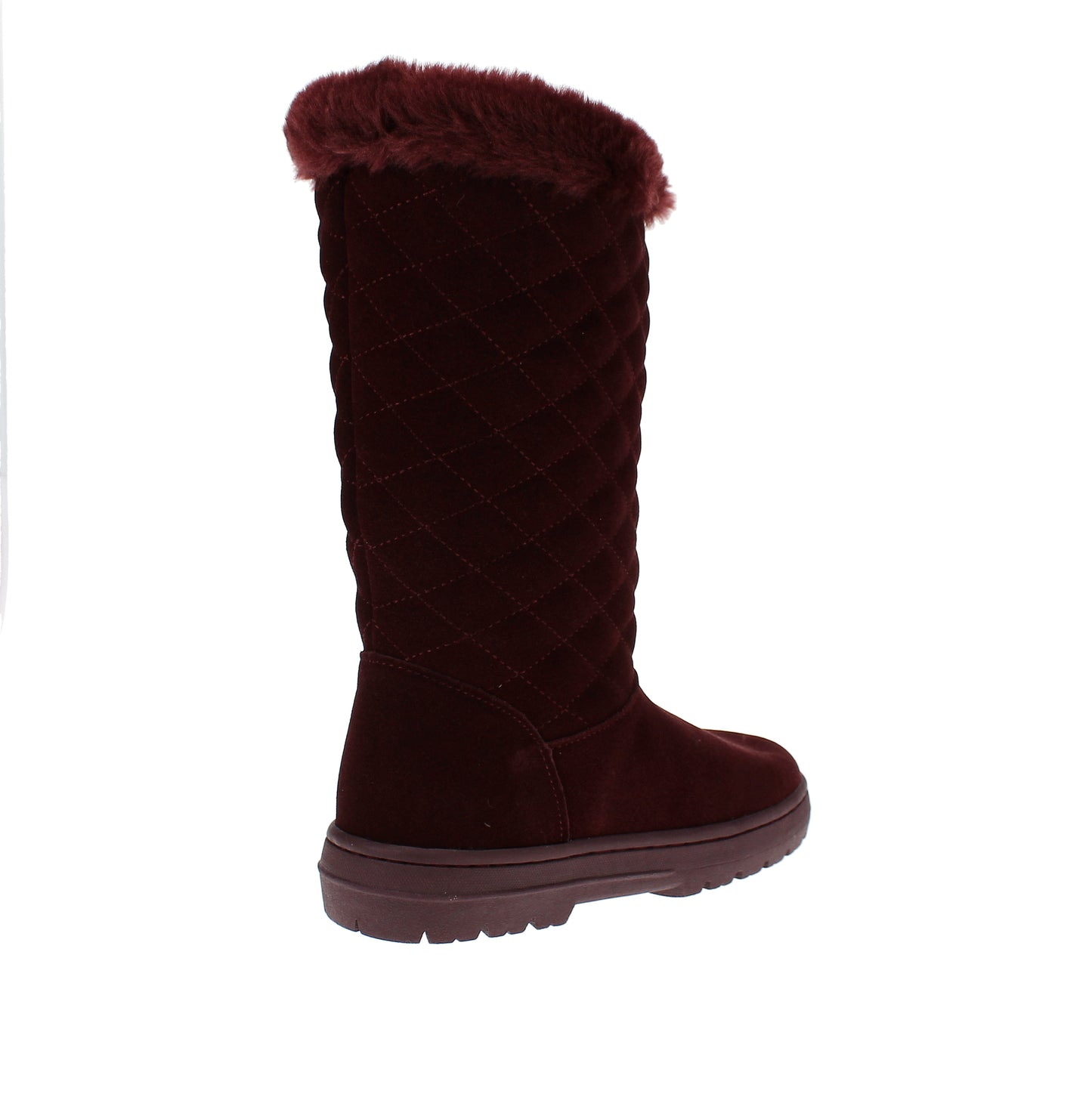 Botas femininas Nickyy para clima frio, estilo &amp; co, vermelhas, tamanho 5 M