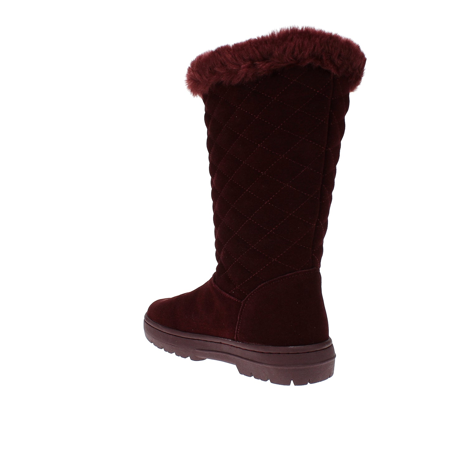 Botas femininas Nickyy para clima frio, estilo &amp; co, vermelhas, tamanho 5 M
