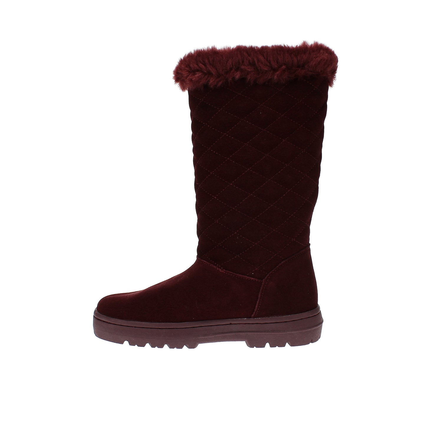 Botas femininas Nickyy para clima frio, estilo &amp; co, vermelhas, tamanho 5 M