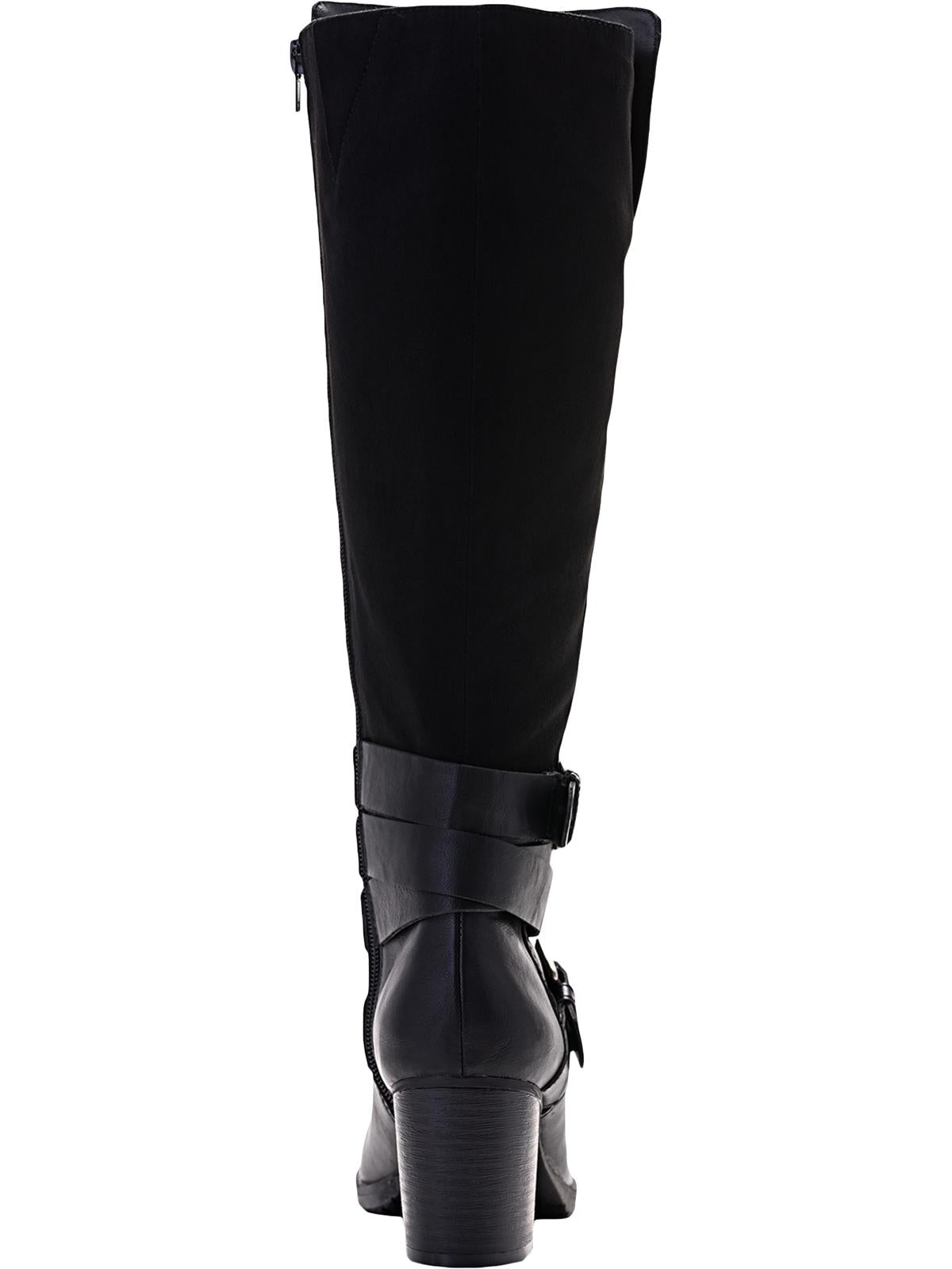 Botas de cano alto Jomaris WC femininas Style &amp; Co, pretas, tamanho 8M
