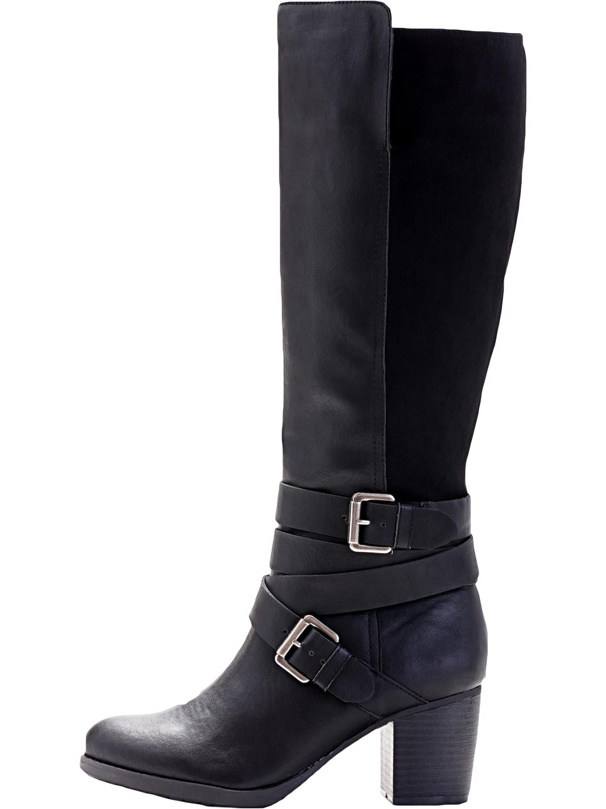 Botas de cano alto Jomaris WC femininas Style &amp; Co, pretas, tamanho 8M