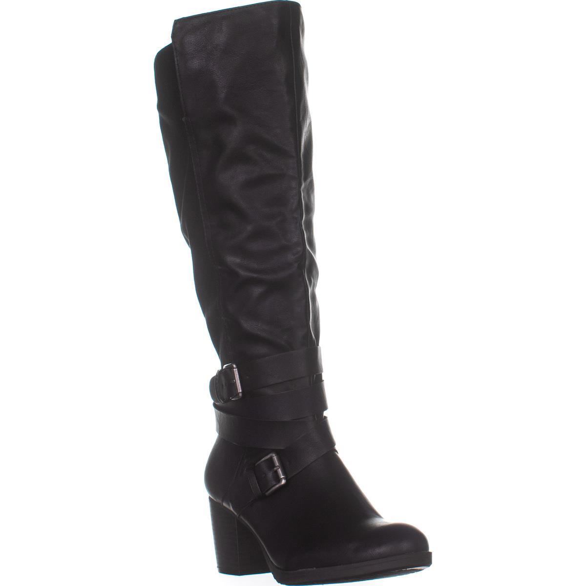 Botas de cano alto Jomaris WC femininas Style &amp; Co, pretas, tamanho 8M