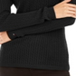 Suéter Tommy Hilfiger Feminino de Algodão com Cabo Preto Tamanho Grande
