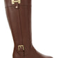 Botas de montaria Karen Scott Deliee2 femininas, marrom, tamanho 9,5 m