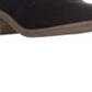 Botas femininas Rizio de camurça sintética com cadarço, pretas, tamanho 9,5