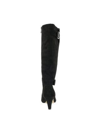Bella Vita Women's Toni Ii Plus Black Super Suede Tall Wide Calf Boot Black Size 11 M