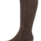 Botas femininas SC35 Finnly de cano alto, verde-pinho, tamanho 9 M