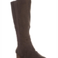 Botas femininas SC35 Finnly de cano alto, verde-pinho, tamanho 9 M