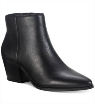 Botas de couro American Rag Eryn pretas, tamanho 6,5 M