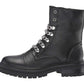 Botas femininas casuais Circus by Sam Edelman Gili Combat Boot - Preto, tamanho 6,5 M