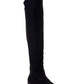 Botas Hayley acima do joelho femininas Style &amp; Co, pretas, tamanho 7 M