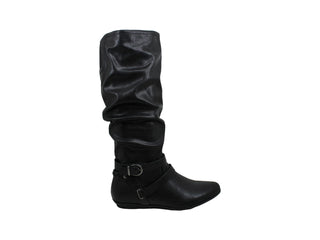 Cliffs By White Mountain Women's Fairfield Almond Toe Mid Calf Fashion Boots Black Size 9.5M