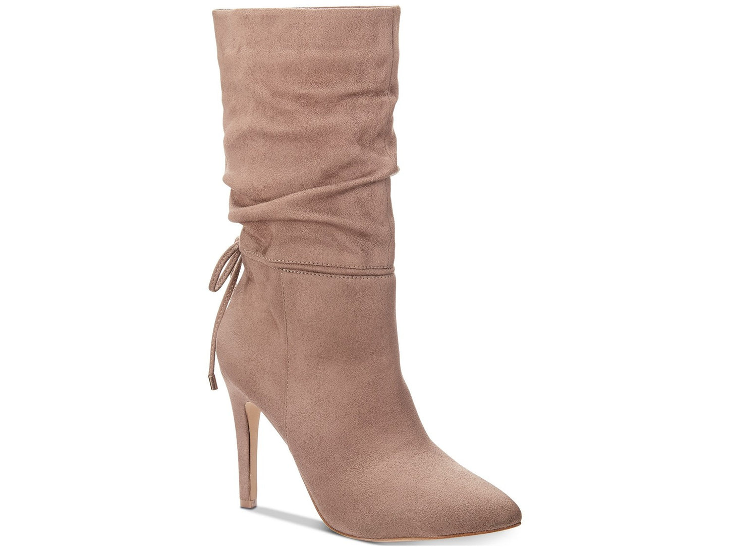 Botas femininas Zigi Soho Jeenie bico fino cano médio marrom tamanho 8 M