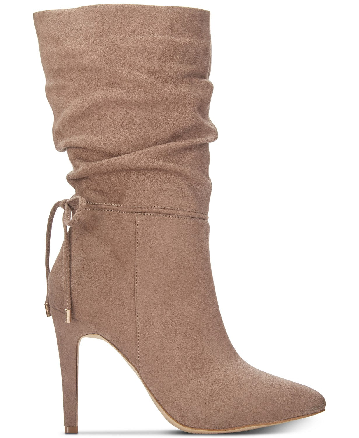 Botas femininas Zigi Soho Jeenie bico fino cano médio marrom tamanho 8 M
