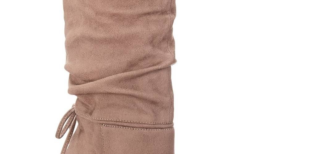 Botas femininas Zigi Soho Jeenie bico fino cano médio marrom tamanho 8 M