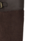 Botas sociais femininas Ashliie de couro sintético da Style &amp; Co, marrom, tamanho 6M
