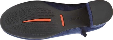 Bota feminina Rockport Total Motion Oaklee com babados, azul, tamanho 7 M