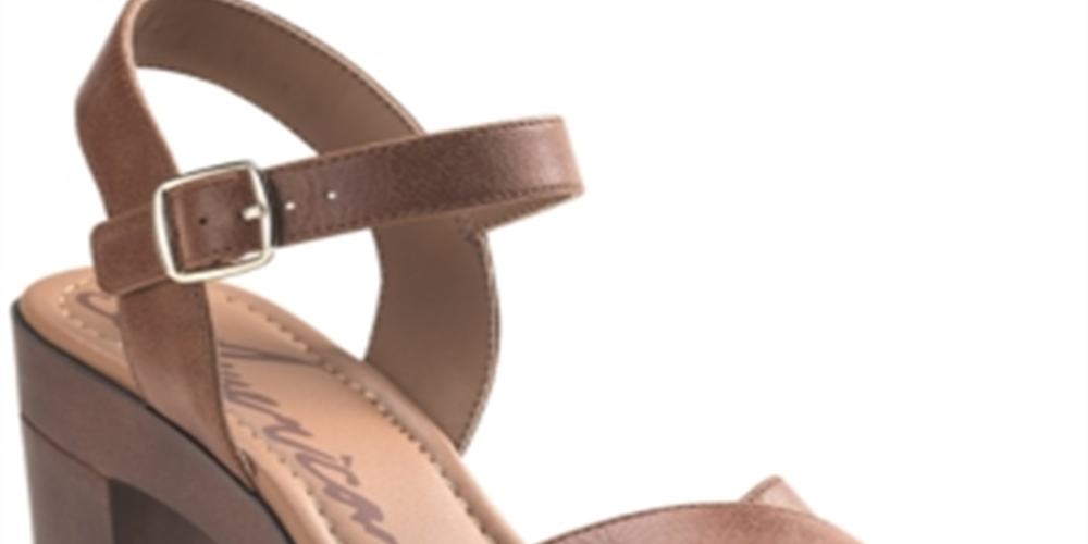 Sandálias femininas American Rag Shana, marrom, tamanho 8 M