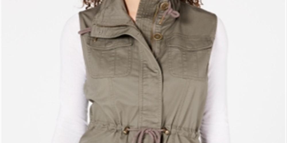 Colete Cargo American Rag Junior's Verde Tamanho Grande