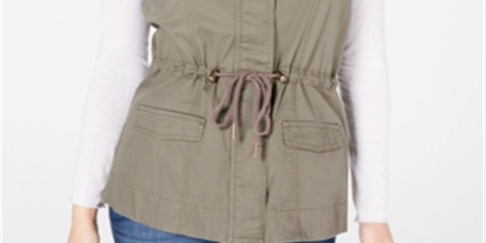 Colete Cargo American Rag Junior's Verde Tamanho Grande