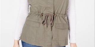 Colete Cargo American Rag Junior's Verde Tamanho Grande
