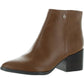 Tommy Hilfiger Jetz 2 Botas de Couro Sintético Femininas Marrom 8.5 Médio