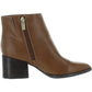 Tommy Hilfiger Jetz 2 Botas de Couro Sintético Femininas Marrom 8.5 Médio