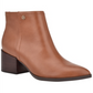 Tommy Hilfiger Jetz 2 Botas de Couro Sintético Femininas Marrom 8.5 Médio