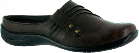 Sapato feminino Easy Street Holly Square Toe Slip-on marrom tamanho 8,5W
